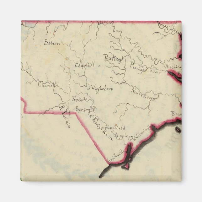 North Carolina 7 Magnet (Vorne)