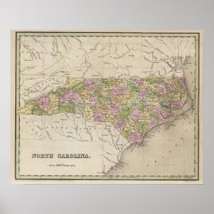North Carolina 7 Poster