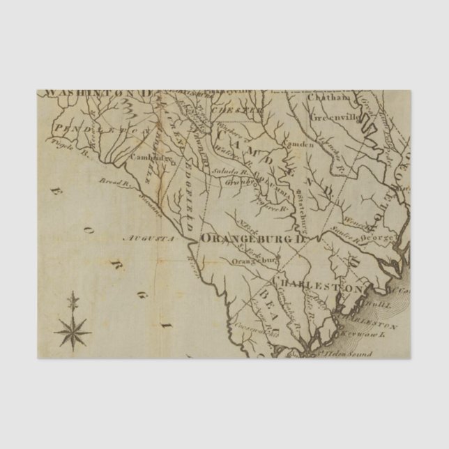 North Carolina 8 Seidenpapier (Vorderseite)