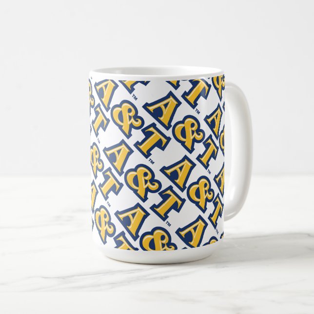 North Carolina A&T Staat University | A&T Wordmark Kaffeetasse (VorderseiteRechts)
