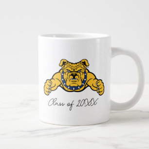 North Carolina A&T Staat University Bulldog Jumbo-Tasse