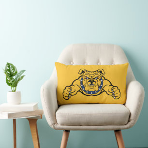 North Carolina A&T Staat University Bulldog Lendenkissen