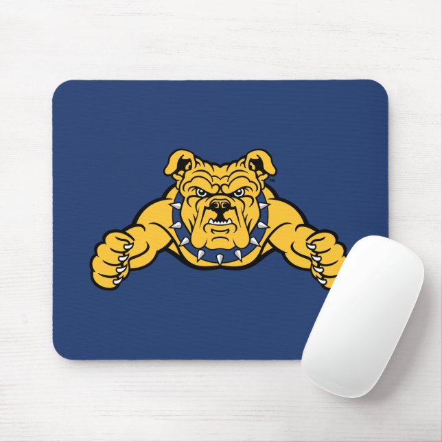 North Carolina A&T Staat University | Bulldog Mousepad (Mit Mouse)