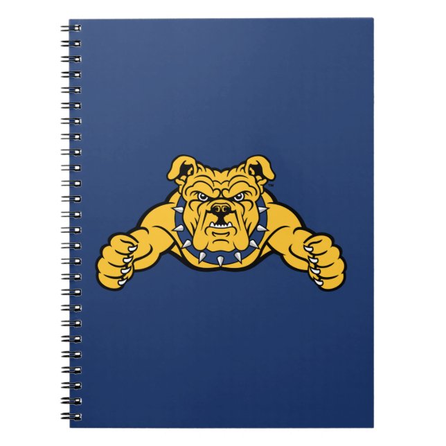 North Carolina A&T Staat University | Bulldog Notizblock (Vorderseite)