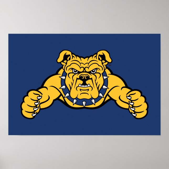 North Carolina A&T Staat University | Bulldog Poster (Vorne)