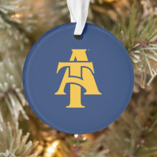 North Carolina A&T Staat University   Ein Logo 2 Ornament