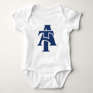 North Carolina A&T Staat University   Ein Logo Baby Strampler