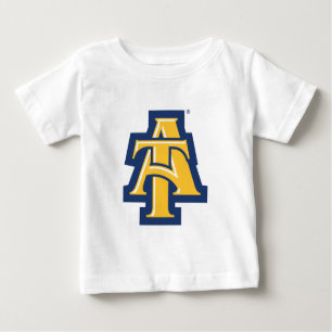 North Carolina A&T Staat University Ein Logo Baby T-shirt