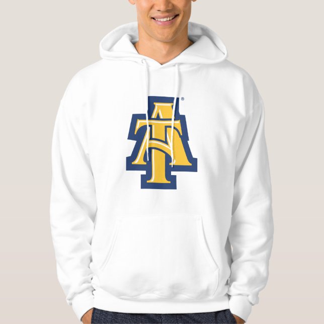 North Carolina A&T Staat University | Ein Logo Hoodie (Vorderseite)
