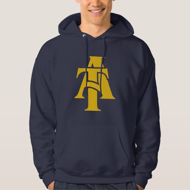 North Carolina A&T Staat University | Ein Logo Hoodie (Vorderseite)