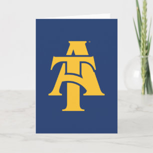 North Carolina A&T Staat University   Ein Logo Karte
