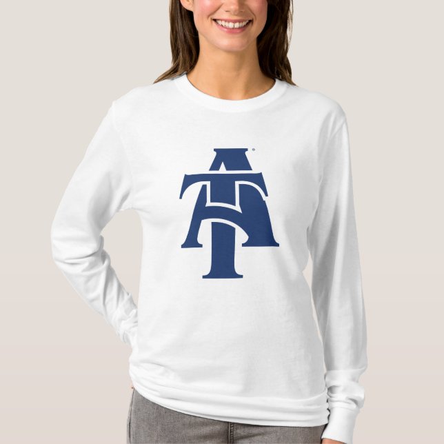 North Carolina A&T Staat University | Ein Logo T-Shirt (Vorderseite)