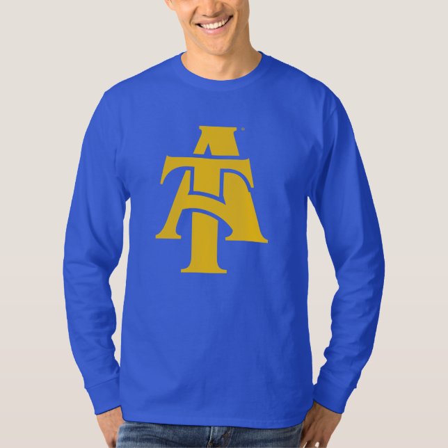 North Carolina A&T Staat University | Ein Logo T-Shirt (Vorderseite)