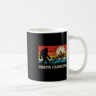 North Carolina Bigfoot Vintage Berge Wandern Ca Kaffeetasse
