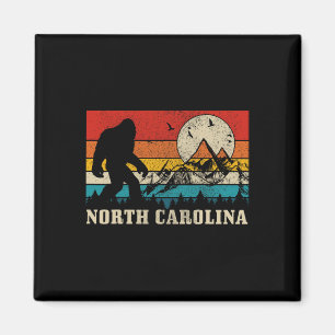 North Carolina Bigfoot Vintage Berge Wandern Ca Magnet