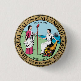 North Carolina Button