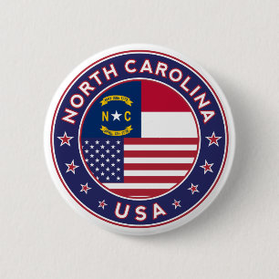 North Carolina Button