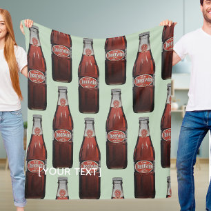 North Carolina Cheerwine Fleece-Decke Fleecedecke
