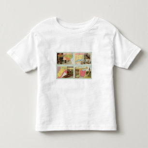 North Carolina, Connecticut, West Virginia, Ohio Kleinkind T-shirt