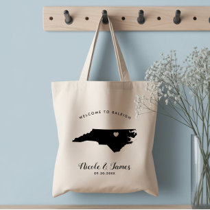 North Carolina, das willkommene Tasche für
