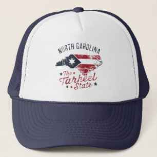 North Carolina Der Staat Tarheel Truckerkappe