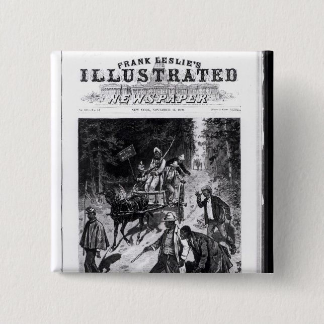 North Carolina, der Wahlkampf Button (Vorderseite)