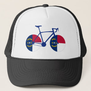 North Carolina Flag Cycling Truckerkappe