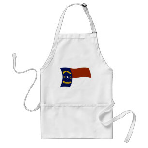 North Carolina-Flaggen-Schürze Schürze