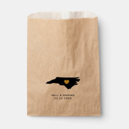 North Carolina Gastgeschenk Hochzeit Leckerei Sack Geschenktütchen