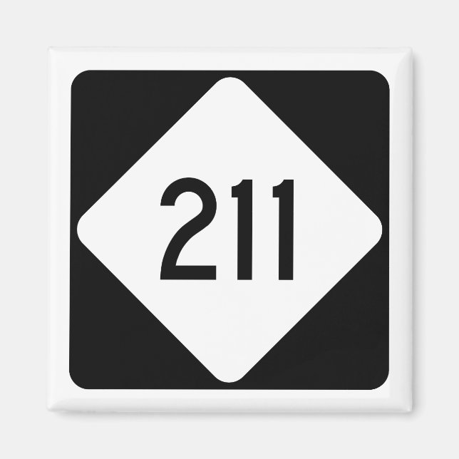 North Carolina Highway 211 Magnet (Vorne)