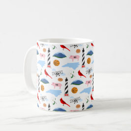 North Carolina Icons Coffee Tasse