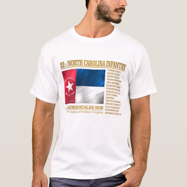 North Carolina Infantry (BA2) T-Shirt (Vorderseite)