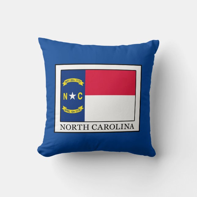North Carolina Kissen (Vorderseite)