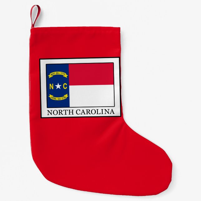 North Carolina Kleiner Weihnachtsstrumpf (Vorderseite)