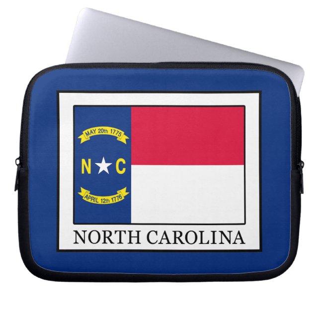 North Carolina Laptopschutzhülle (Vorderseite)