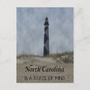 North Carolina Lighthouse Postkarte