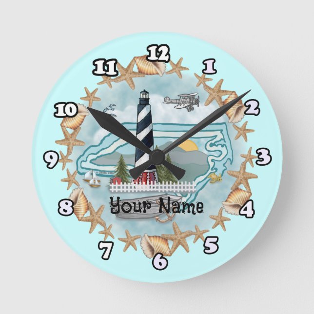 North Carolina Lighthouse Uhr (Vorderseite)