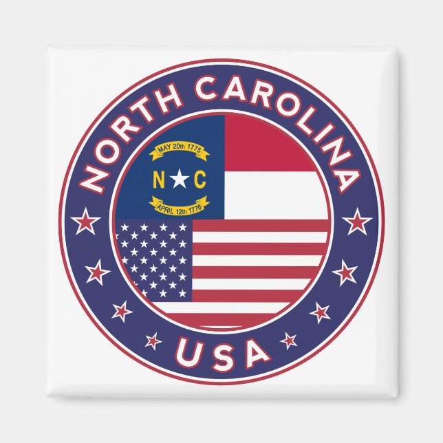 North Carolina Magnet (Vorne)