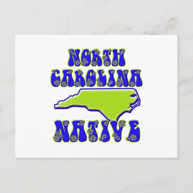 North Carolina Native Postkarte (Vorderseite)