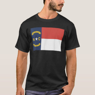 North Carolina NC Staatsflagge USA T Shirt