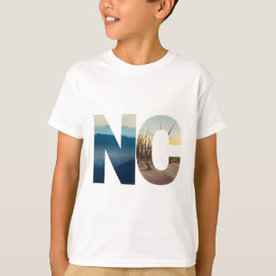 North Carolina NC Strand bis Berg T-Shirt