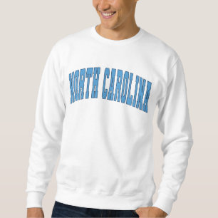 North Carolina NC Vintag Varsity Uni Style Sweatshirt