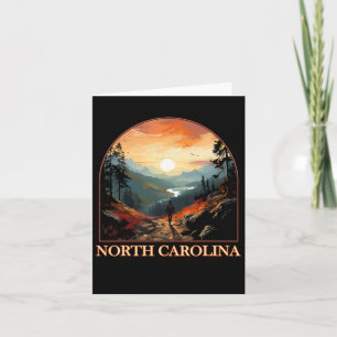 North Carolina Nc Wandern Staatsstolz Karte