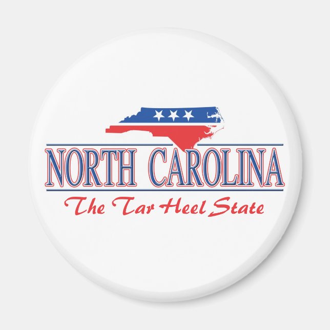 North Carolina Patriotic Magnete (Vorne)