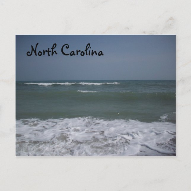 North Carolina Postkarte (Vorderseite)