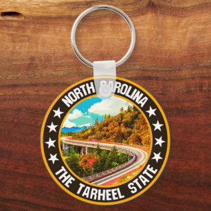 North Carolina Schlüsselanhänger