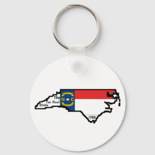 North Carolina Schlüsselanhänger