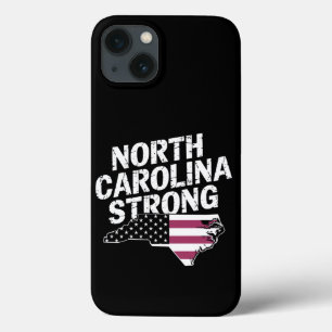 North Carolina Stark Mit NC Staat Und USA-Flagge Case-Mate iPhone Hülle