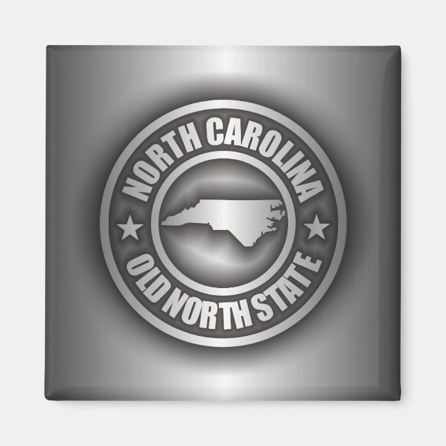 ‚North Carolina Steel‘ Magnet (Vorne)