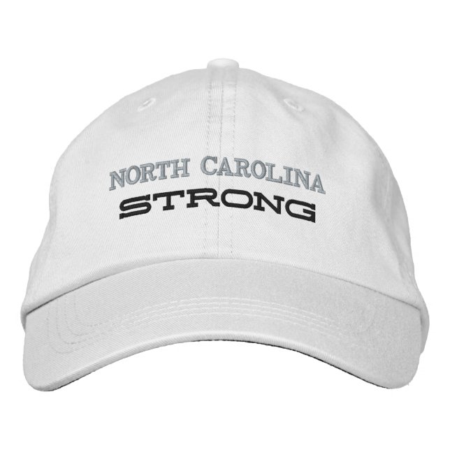 North Carolina Strong Bestickte Baseballkappe (Vorderseite)